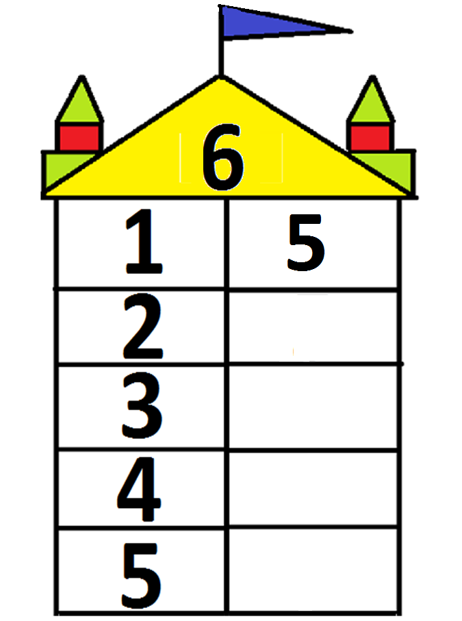Состав числа домики распечатать картинки. Числовые домики состав числа 6. Числовые домики состав числа 5 и 6. Засели домики состав числа 6. Числовой домик 6 для дошкольников.